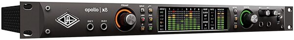 Universal Audio Apollo X8 Thunderbolt 3 Audio Interface, Heritage Edition: includes 10 extra UAD plug-in collections, Angle
