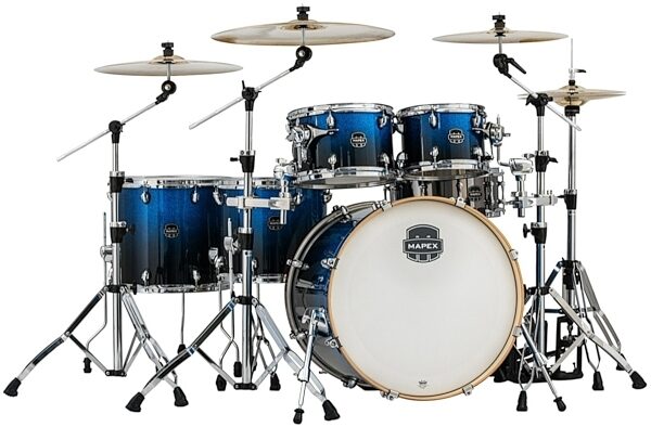 Mapex Armory Studioease Fast Drum Shell Kit, 6-Piece, Photon Blue