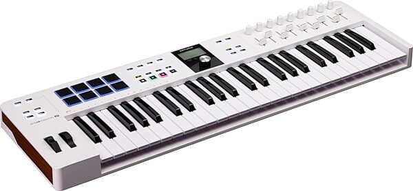 Arturia KeyLab Essential 49 MK3 MIDI Keyboard Controller, 49-Key, White, Blemished, Action Position Back