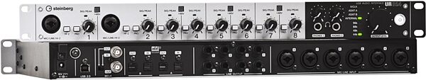 Steinberg UR824 USB Audio Interface, Front and Back