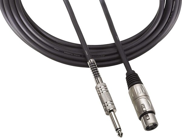 Audio-Technica AT8311 Value Microphone Cable (XLR-F to 1/4" TS), 10 foot, Main