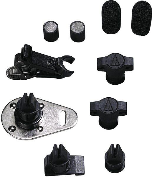 Audio-Technica AT898C Subminiature Cardioid Condenser Lavalier (Microphone Only), Accessories Included