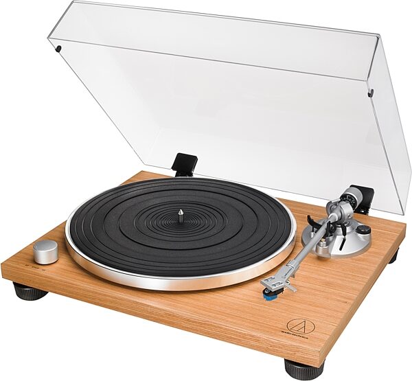 Audio-Technica AT-LPW30TK Belt-Drive Turntable, Action Position Back