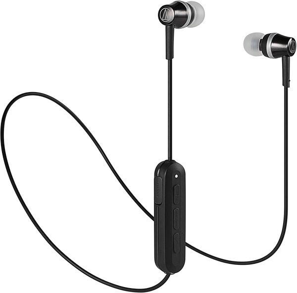 Audio-Technica ATH-CKR300BT Wireless In-Ear Headphones, Action Position Front