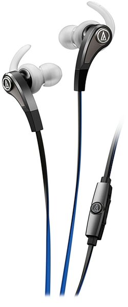 Audio-Technica ATH-CKX9iS SonicFuel In-Ear Headphones, Silver
