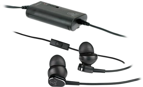 Audio-Technica QuietPoint ATH-ANC33iS Active Noise-Cancelling In-Ear Headphones, Main