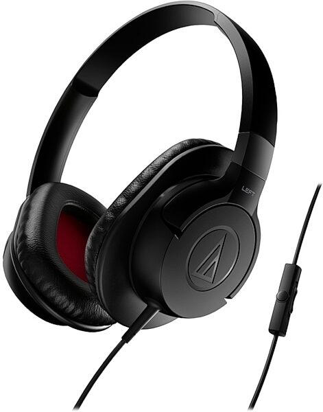 Audio-Technica ATH-AX1iS Over-Ear Headphones, Black