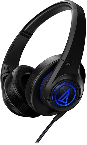 Audio-Technica ATH-AX5 SonicFuel Headphones, Black