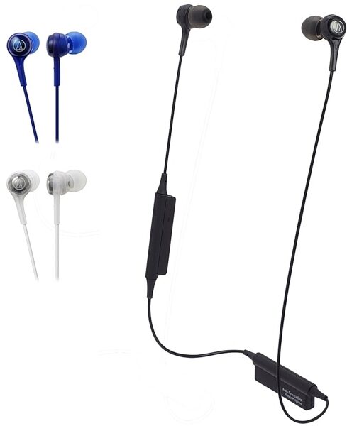 Audio-Technica ATH-CK200BT Wireless Bluetooth In-Ear Headphones, ve