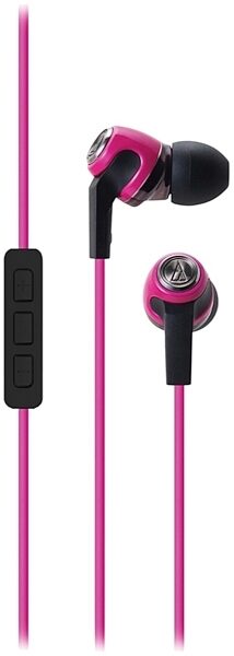 Audio-Technica ATH-CK323i In-Ear Headphones, Pink