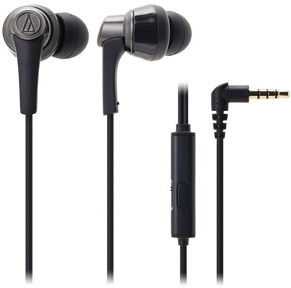 Audio-Technica ATH-CKR5IS In-Ear Headphones, Black