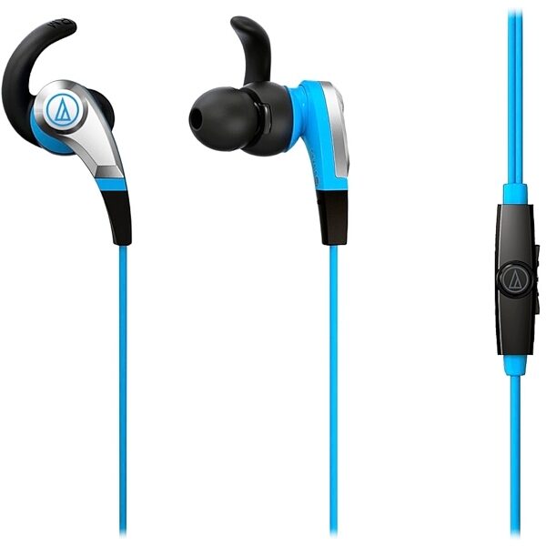 Audio-Technica ATH-CKX5iS In-Ear Headphones, Blue