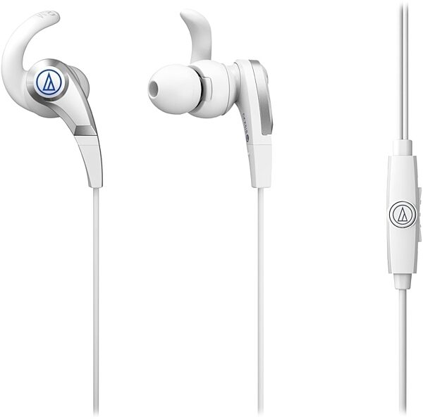 Audio-Technica ATH-CKX5iS In-Ear Headphones, White