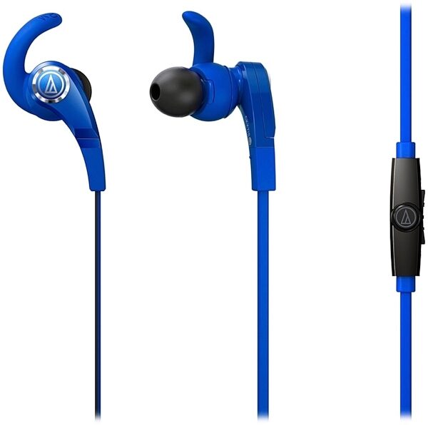 Audio-Technica ATH-CKX7iS SonicFuel In-Ear Headphones, Blue