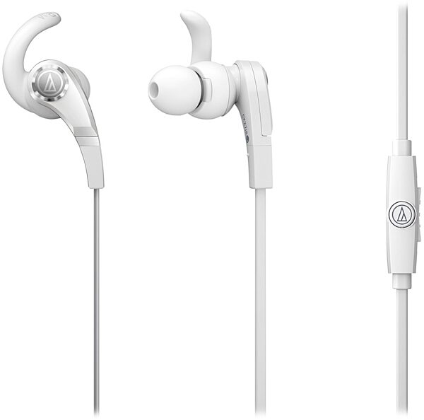 Audio-Technica ATH-CKX7iS SonicFuel In-Ear Headphones, White
