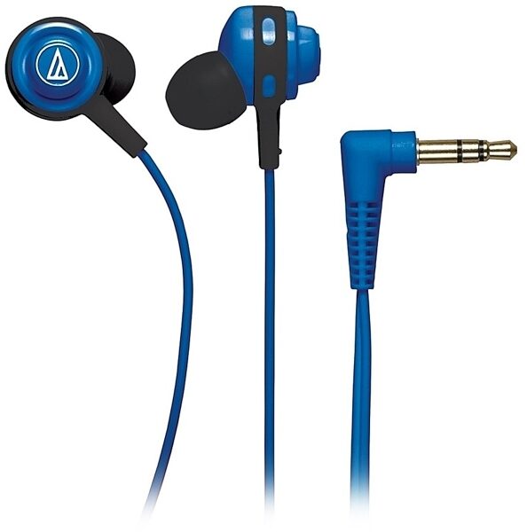 Audio-Technica ATH-COR150 In-ear Headphones, Blue