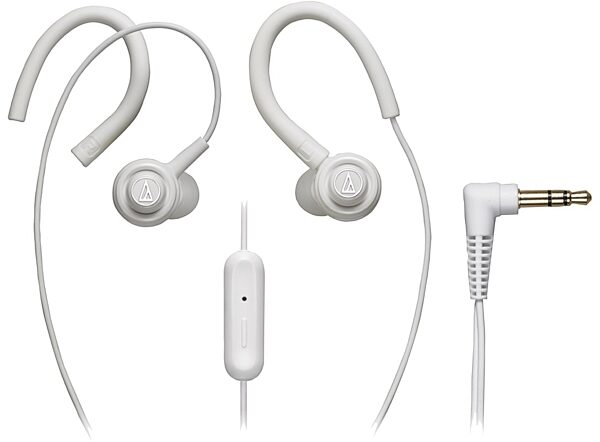 Audio-Technica ATH-COR150iS SonicSport In-Ear Headphones, White View