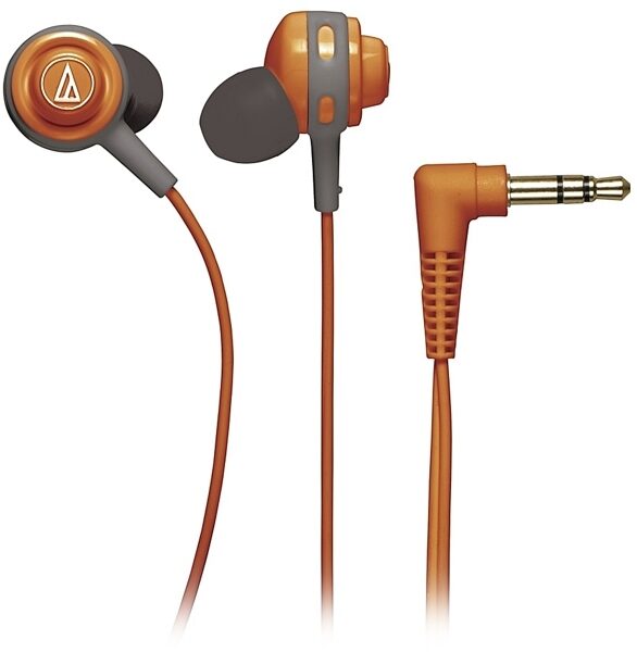 Audio-Technica ATH-COR150 In-ear Headphones, Orange