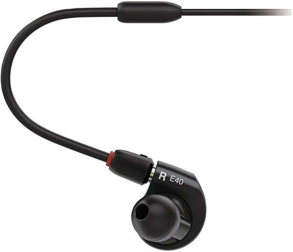 Audio-Technica ATH-E40 Professional In-Ear Monitors, New, Side 1