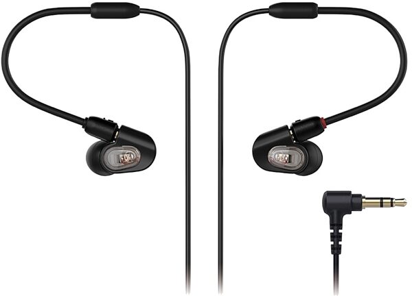 Audio-Technica ATH-E50 Professional In-Ear Monitor, New, Front