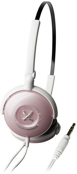 Audio-Technica ATH-FW3 Headphones, Pink