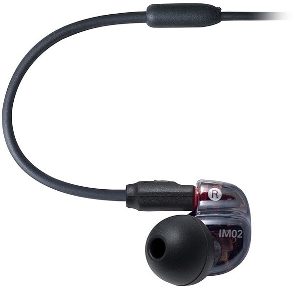 Audio-Technica ATH-IM02 Balanced Armature Headphones, Closeup