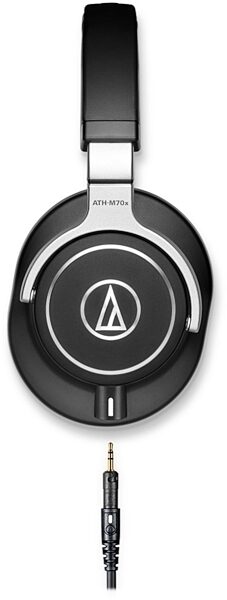 Audio-Technica ATH-M70x Monitor Headphones, New, Side