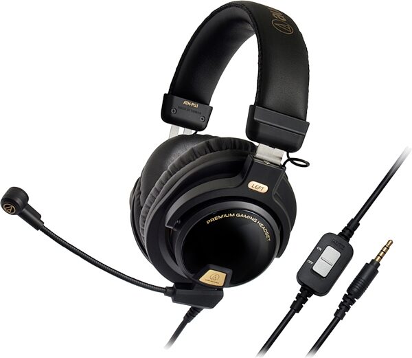 Audio-Technica ATH-PG1 Premium Gaming Headset with Microphone, USED, Warehouse Resealed, Action Position Back