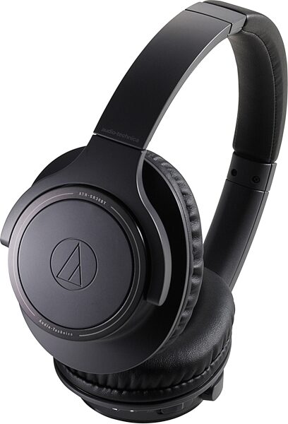Audio-Technica ATH-SR30BT Wireless Over-Ear Headphones, Charcoal Gray, USED, Blemished, Action Position Back