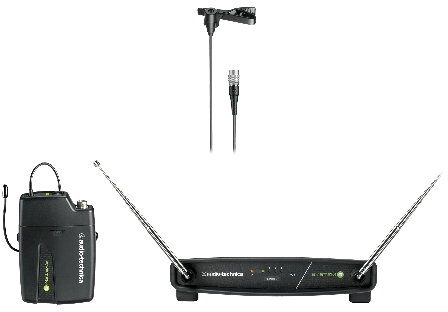 Audio-Technica ATW-901A/L System 9 Wireless Lavalier Microphone System, USED, Blemished, Main