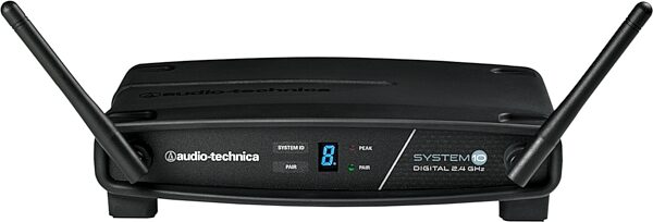 Audio-Technica ATW-1101/G System 10 Wireless Guitar System, (2.4 GHz ISM), Action Position Back