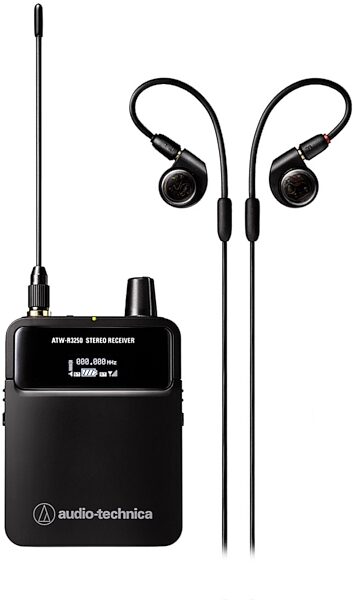 Audio-Technica ATW-R3250 3000 Series Wireless In-Ear Monitor Receiver, Band DF2 (470 - 608 MHz), main