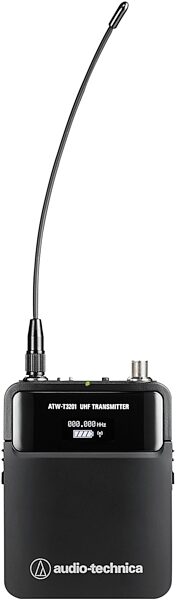 Audio-Technica ATW-3211/893X 3000 Series Wireless Headworn Microphone System, Black, USED, Open Box (Very Good), Bodypack Transmitter