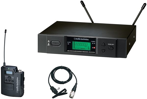 Audio-Technica ATW-3131B Lavalier Wireless Microphone System, Main