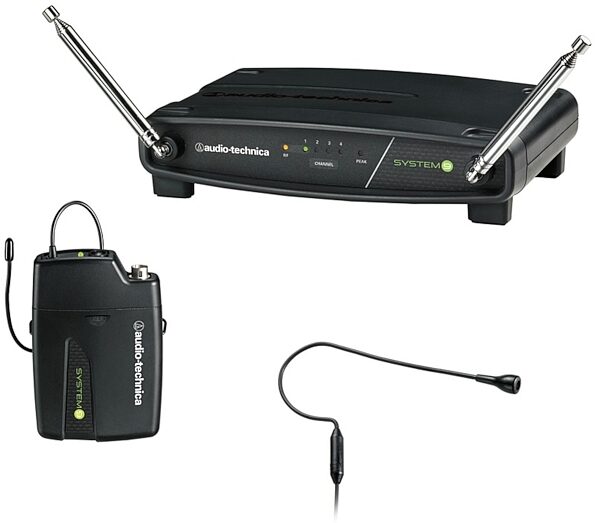 Audio Technica ATW-901/H92 System 9 Wireless Headset Microphone System, Black