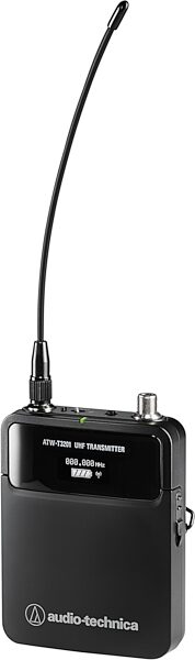 Audio-Technica ATW-3211 Fourth-Generation 3000 Series Wireless Bodypack System, Band EE1 (530 - 589.975 MHz), Action Position Back