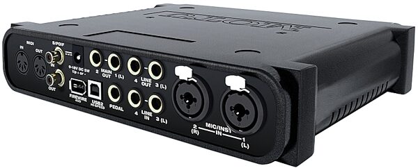 MOTU Audio Express 6x6 Hybrid FireWire and USB 2.0 Audio Interface, Blemished, Rear Angle