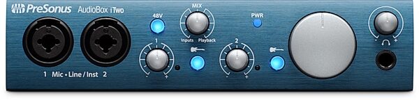 PreSonus Studio One Producer Recording Bundle, AudioBox iTwo