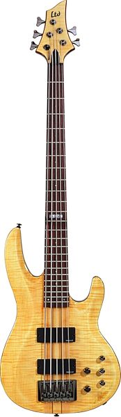 ESP LTD B255 5-String Electric Bass, Natural Gloss