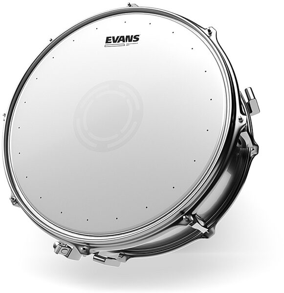 Evans Heavyweight Coated Dry Dot Snare Head, 14 inch, view