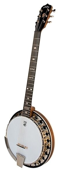 Deering Boston Banjo, 6-String (with Case), Main