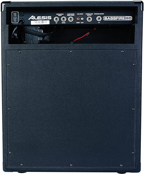 Alesis BassFire 60 Bass Guitar Amplifier with DSP (60 Watts, 1x12 in.), Back