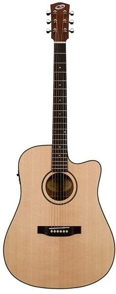 Bedell BDDCE-18-M Discovery Acoustic-Electric Guitar with Gig Bag, Main