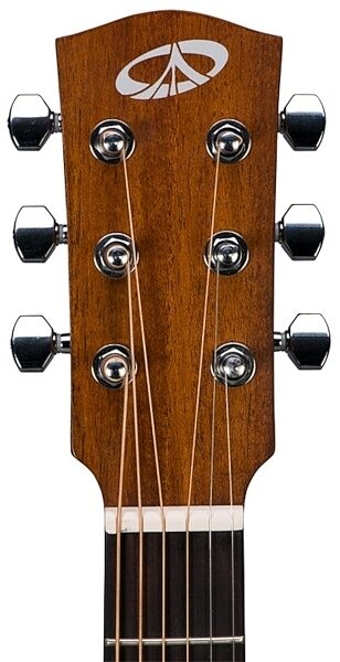 Bedell BDM-18-M Discovery Orchestra Acoustic Guitar with Gig Bag, Headstock