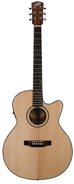 Bedell BDMCE-18-M Discovery Orchestra Acoustic-Electric Guitar, Main