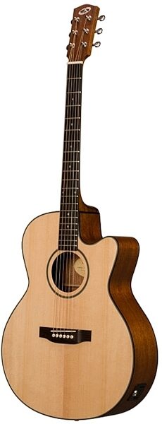 Bedell BDMCE-18-M Discovery Orchestra Acoustic-Electric Guitar, Angle