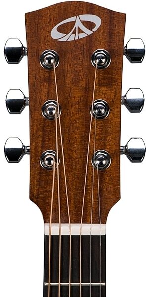 Bedell BDMCE-18-M Discovery Orchestra Acoustic-Electric Guitar, Headstock