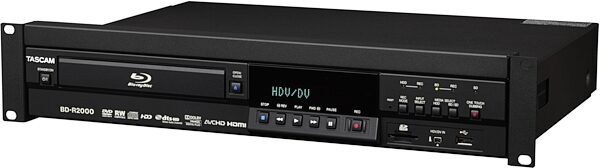 TASCAM BD-R2000 HD, Blu-ray, and DVD Recorder, Right