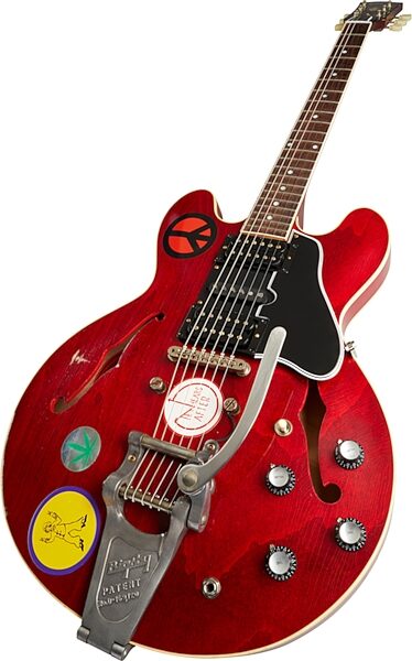 Gibson Custom Shop Alvin Lee "Big Red" ES-335 Electric Guitar (with Case), Action Position Back