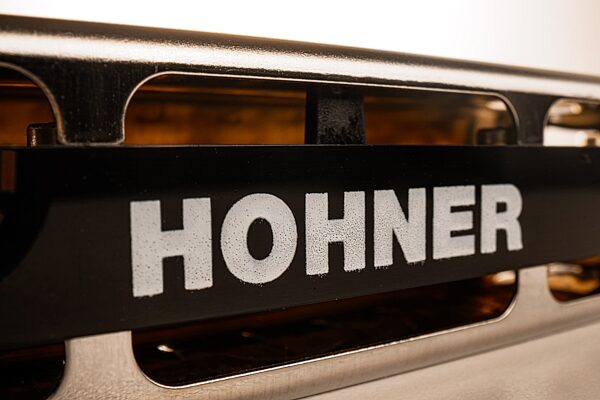 Hohner Big River Harp Harmonica, Key of A Major, Action Position Back